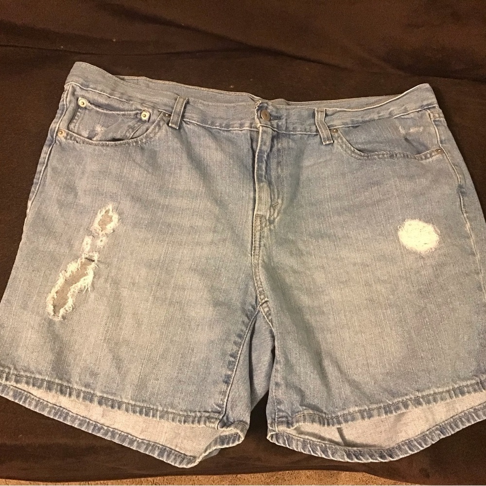 Levi’s Women’s  Distressed Jean Shorts